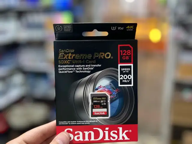 Карта памяти SanDisk Extreme PRO 128 GB SDXC UHS-I, Худжанд