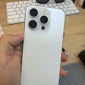 Apple iPhone 15 Pro, 128 gb, White Titanium, Худжанд