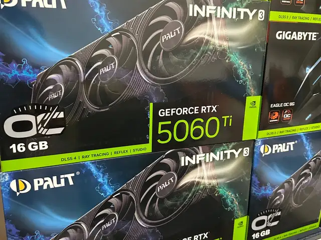 Видеокарта Palit GeForce RTX 5060 Ti Infinity 16GB, Душанбе