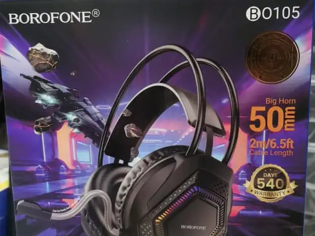Наушники Borofone BO105, геймерские, Душанбе