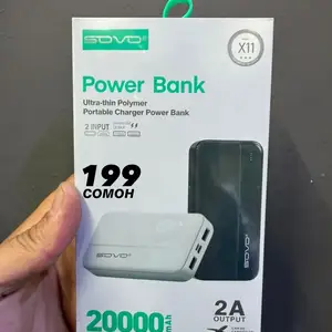 Внешний аккумулятор Power bank 20 000 mah, Душанбе