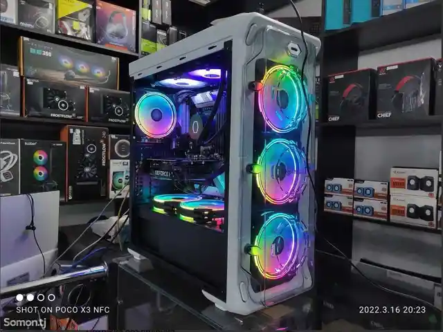 Игровой персональный компьютер AMD Ryzen 4500 / RTX 5060 8GB / 16GB / 512GB, Душанбе