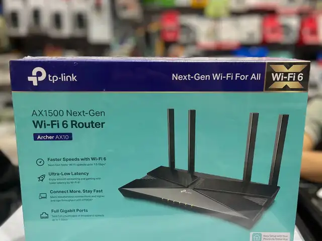 Роутер кабельный tp-link WiFi 6, Хуҷанд