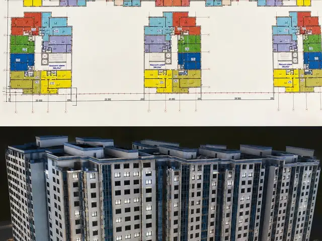 1-комн. квартира, 13 этаж, 45 м², Поворот Ленинграда, Рудаки
