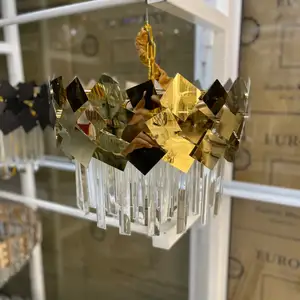 Люстра золотистая 400м, Душанбе