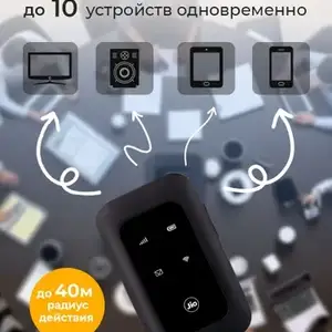 Карманный роутер Wifi с сим картой, Душанбе