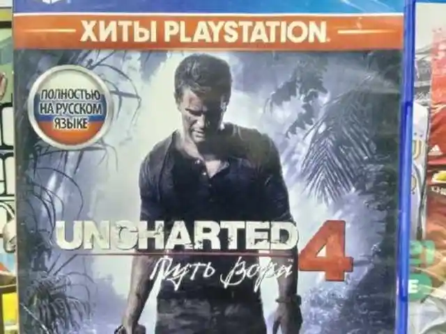 Игра Uncharted 4 для Playstation 4 PlayStation 5, Душанбе