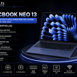 Ноутбук Apple Macbook Neo 13 A18 Pro/ 6 CPU/ 5 GPU/ LPDDR 8GB/ SSD 256GB/ 13, Хуҷанд