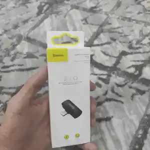 Переходник для смартфонов Baseus iP Male to Dual iP Female Adapter L46, Душанбе