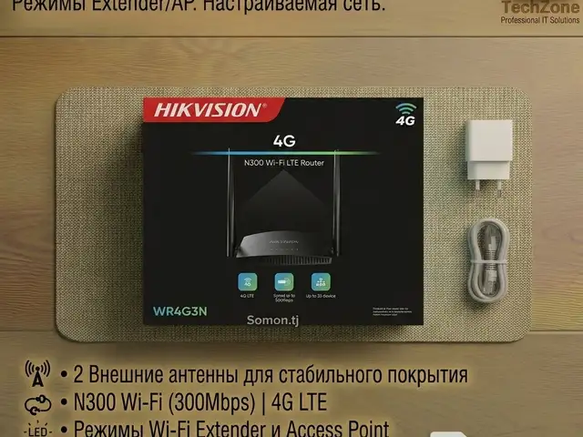 Роутер WiFi Router Hikvision WR4G3N, Худжанд