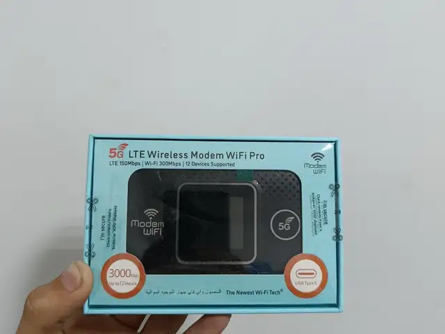 Карманный Wi-Fi роутер Lte Wireless Modem Wi-Fi pro 3000mAh, Душанбе