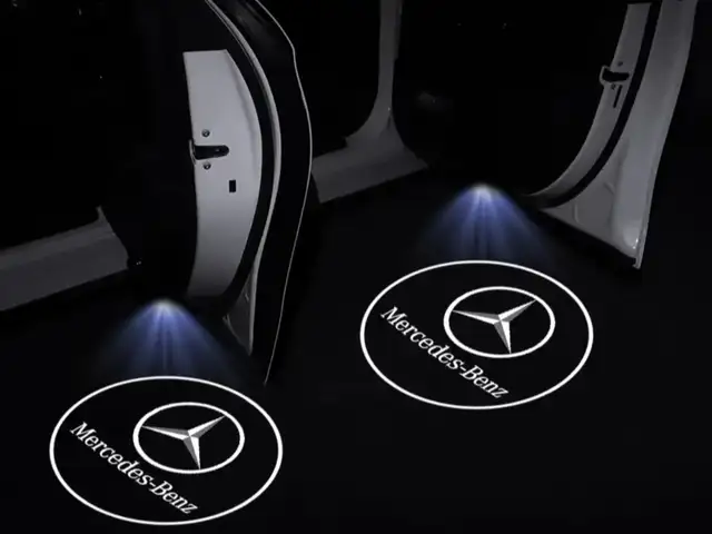 Проектор логотипа MercedesBenz, Худжанд