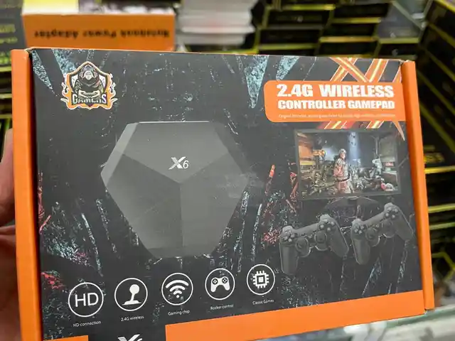 Игровая консоль X6 4K HD, встроенная в 15000/10000 классических игр, Душанбе