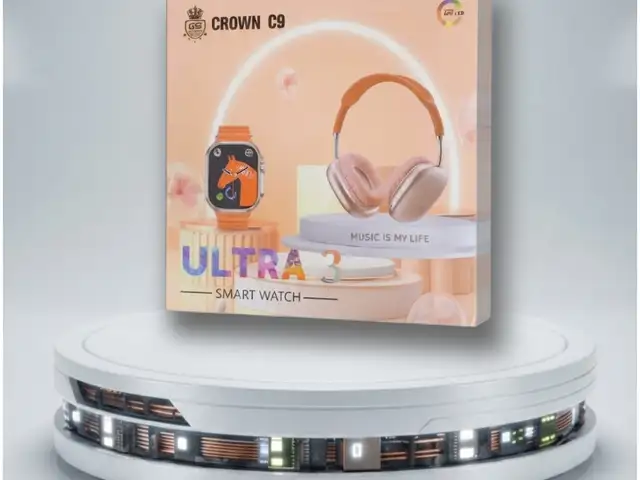 Смарт часы Crown C9 + наушники P9, Душанбе
