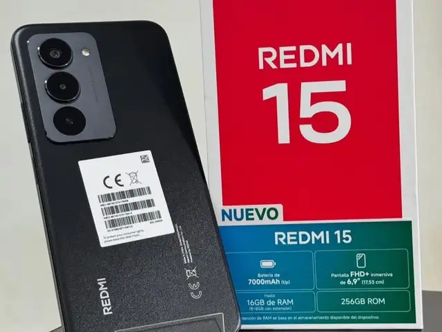 Xiaomi Redmi 15 6+3/128Gb black 7000Мач, Душанбе