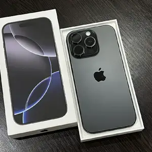 Apple iPhone 16 Pro, 128 gb, Black Titanium, Худжанд