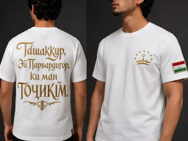 Футболка с вышивкой, Хуҷанд