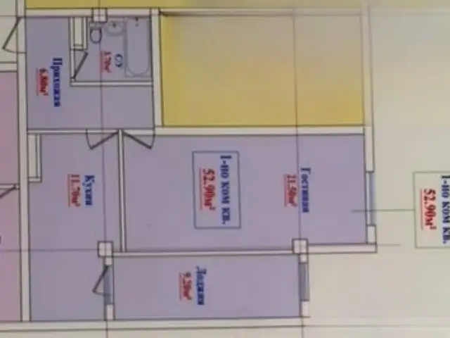 2-комн. квартира, 5 этаж, 53 м², Рудаки, Рудаки