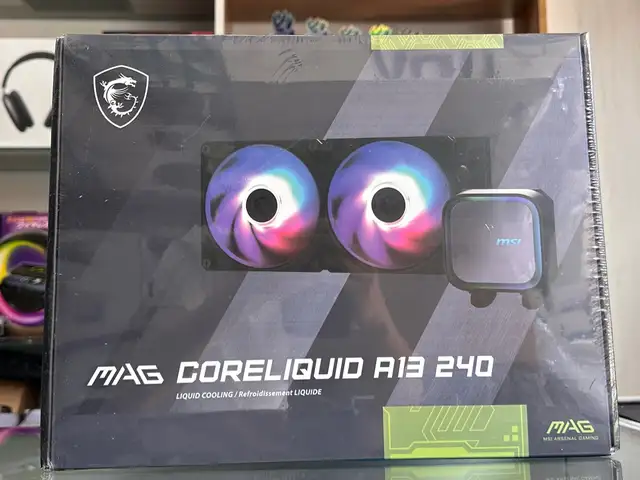 Водяное охлаждение MSI MAG CORE LIQUID A13 240, Душанбе