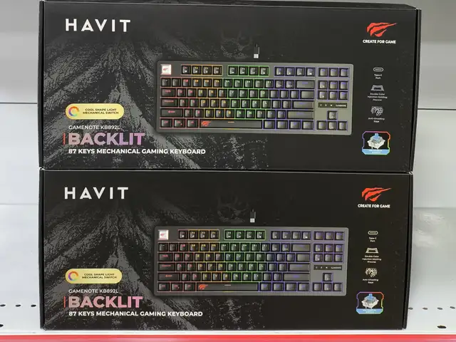 Игровая механическая клавиатура с RGB подсветкой Havit Gamenote KB892L, Душанбе