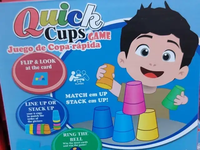 Настольная игра Quick Cups Juego de Copa rápida, Душанбе