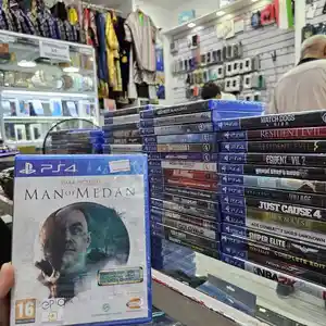 Игра Man of Medan playstation 4, Душанбе