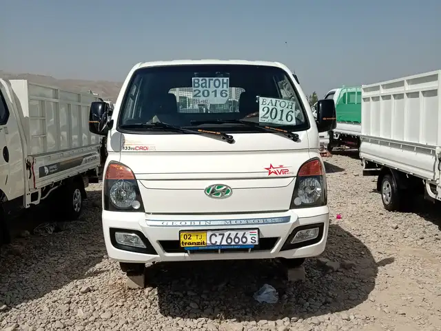 Бортовой автомобиль Hyundai Porter, 2016, Душанбе