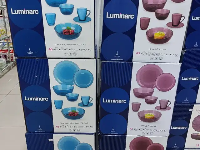 Столовая посуда Люминарк, Худжанд