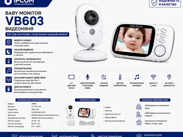 Baby monitor VB603, Худжанд