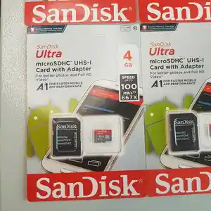 Флешка SanDisk Ultra A1 4Gb, Душанбе