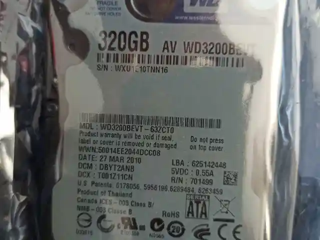 Жесткий диск от ноутбука 320Gb, Душанбе