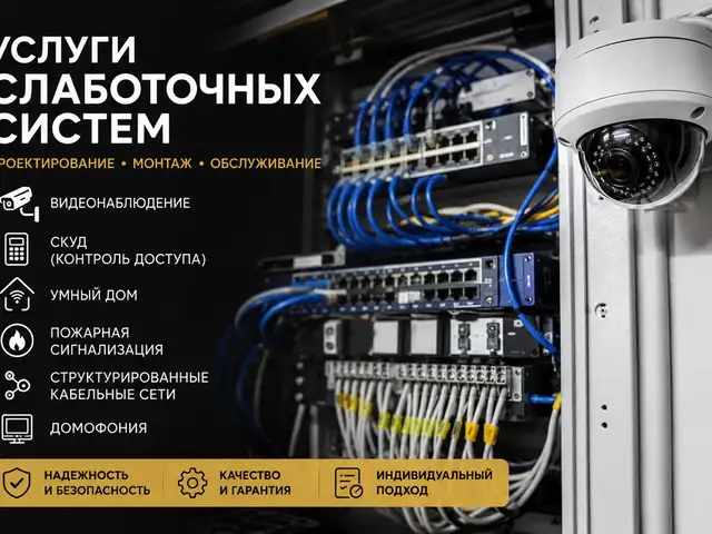 Услуги электрика слаботочных систем, Душанбе