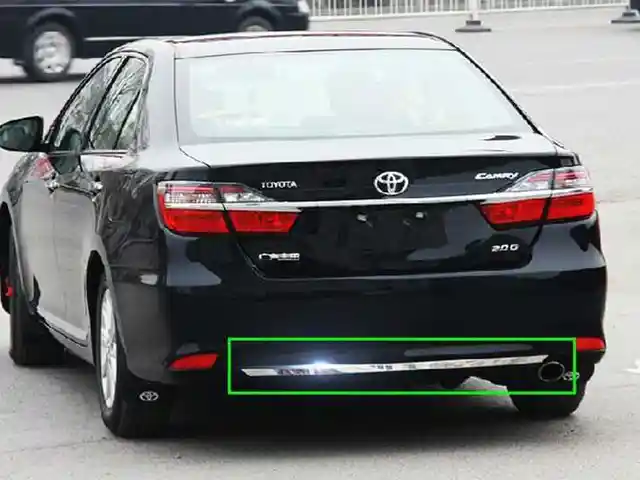 Хром на задний бампер для Toyota Camry 5, Душанбе