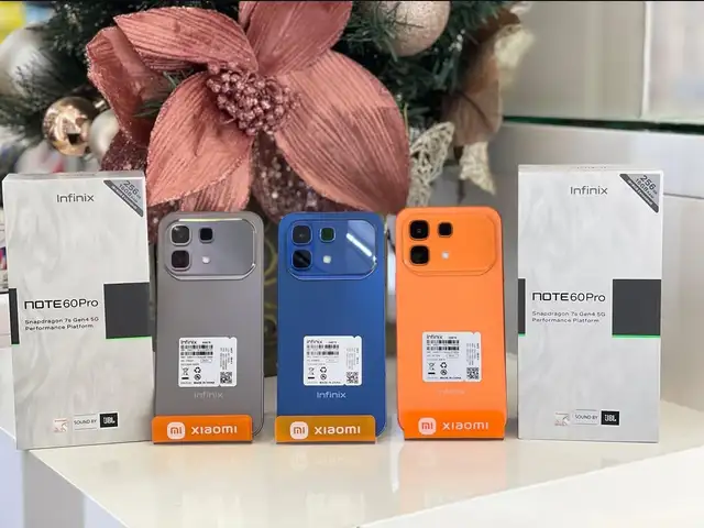 Infiniх Notе 60 Pro 12+12/256гб new model 2026 Orange 6500maj, Душанбе