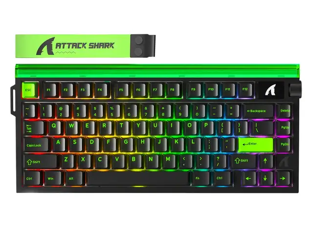 Магнитная игровая клавиатура Attack shark R85HE Black, Душанбе