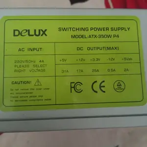 Блок питания Delux 350W, Душанбе