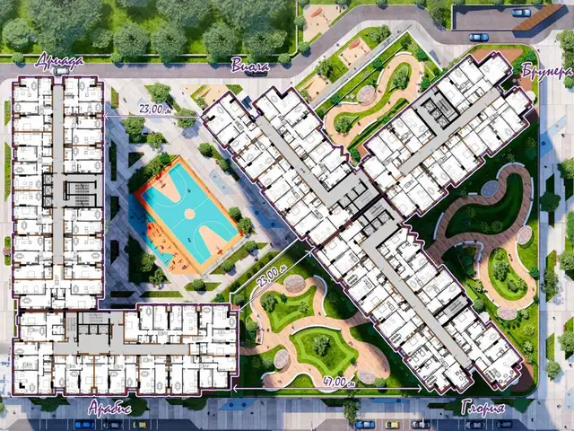 ЖК City Park Residences, Душанбе, М. Турсунзонда-6