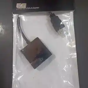 HDMI - VGA Переходник HDMI в VGA конвертер адаптер ХДМИ на ВГА преобразователь, Душанбе