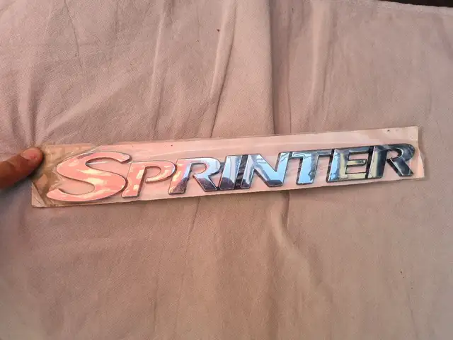Знак надпись для Sprinter, Худжанд