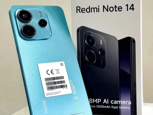 Xiaomi Redmi Note 14 8+4/256Gb black, Душанбе