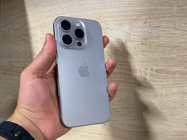 Apple iPhone 15 Pro, 128 gb, White Titanium, Душанбе