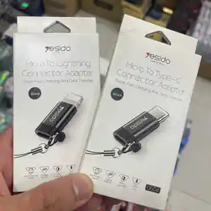 Переходник Yesido GS04 Micro USB на Type-C, Душанбе