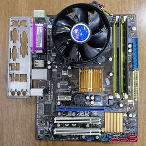 Материнская плата Asus P5QPL-AM/intel Dual Core E5700 3.0GHz/DDR2 2GB, Душанбе