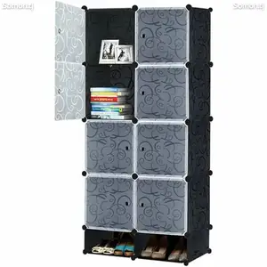 Модульный шкаф с дверцами и полками для обуви, Душанбе