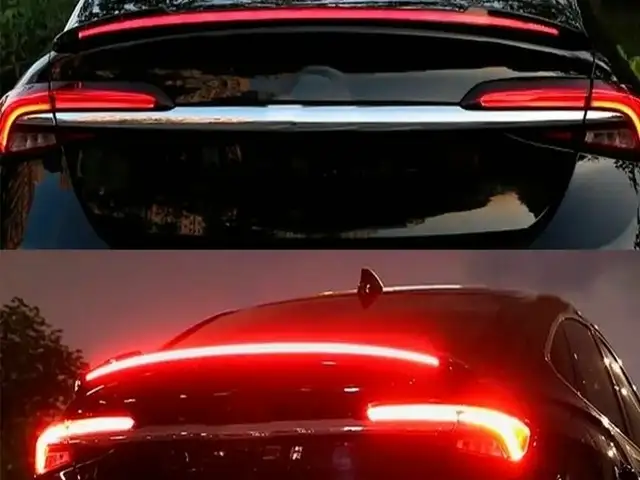 Спойлер с led-подсветкой, Худжанд
