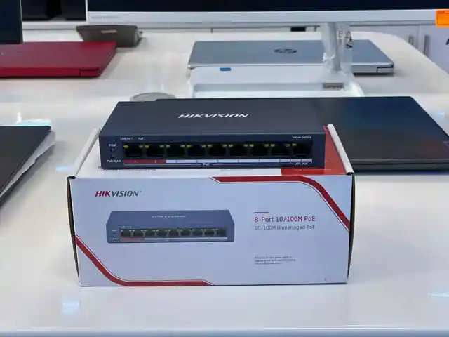 Switch Poe Hikvision DS-3E0109P-E/M 8 порт, Худжанд