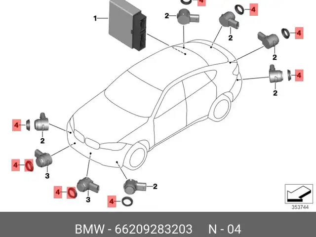 Резина партроник BMW, Хуҷанд