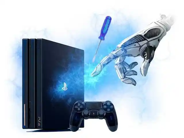Чистка и замена термопасты на PlayStation 4, Душанбе