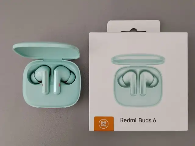 Беспроводные наушники Xiaomi Redmi Buds 6 Green, Душанбе