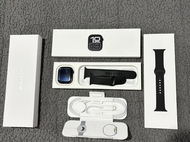 Смарт часы Apple Watch series 10 Jet Black, Душанбе